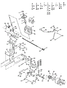Steering Assembly parts for Craftsman Front-Engine Lawn Tractor 917258491 from AppliancePartsPros.com