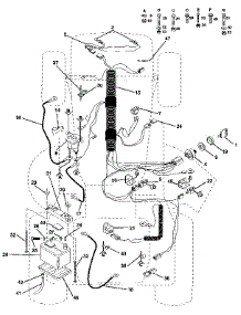 Electrical parts for Craftsman Front-Engine Lawn Tractor 917258492 from AppliancePartsPros.com