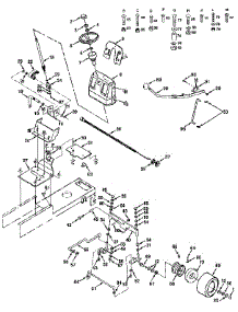 Steering Assembly parts for Craftsman Front-Engine Lawn Tractor 917258492 from AppliancePartsPros.com
