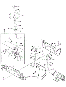 Steering Assembly parts for Craftsman Front-Engine Lawn Tractor 917258500 from AppliancePartsPros.com