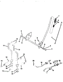 Lift parts for Craftsman Front-Engine Lawn Tractor 917258500 from AppliancePartsPros.com