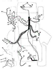 Electrical parts for Craftsman Front-Engine Lawn Tractor 917258503 from AppliancePartsPros.com