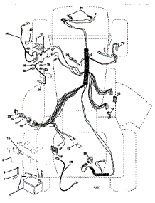 Electrical parts for Craftsman Front-Engine Lawn Tractor 917258504 from AppliancePartsPros.com