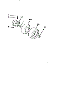 Wheels And Tires parts for Craftsman Front-Engine Lawn Tractor 917258504 from AppliancePartsPros.com