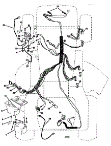 Electrical parts for Craftsman Front-Engine Lawn Tractor 917258513 from AppliancePartsPros.com
