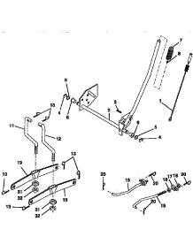 Lift parts for Craftsman Front-Engine Lawn Tractor 917258513 from AppliancePartsPros.com