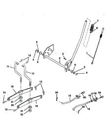 Lift parts for Craftsman Front-Engine Lawn Tractor 917258514 from AppliancePartsPros.com