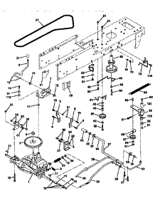 Drive parts for Craftsman Front-Engine Lawn Tractor 917258515 from AppliancePartsPros.com