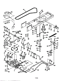 Drive parts for Craftsman Front-Engine Lawn Tractor 917258520 from AppliancePartsPros.com