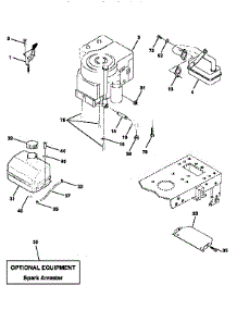 Engine parts for Craftsman Front-Engine Lawn Tractor 917258522 from AppliancePartsPros.com