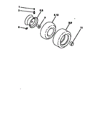 Wheels And Tires parts for Craftsman Front-Engine Lawn Tractor 917258523 from AppliancePartsPros.com