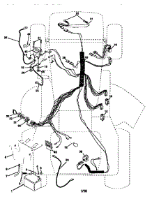 Electrical parts for Craftsman Front-Engine Lawn Tractor 917258524 from AppliancePartsPros.com
