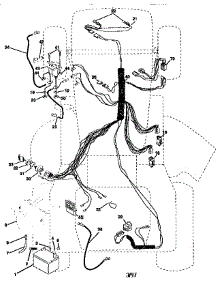 Electrical parts for Craftsman Front-Engine Lawn Tractor 917258531 from AppliancePartsPros.com