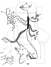 Electrical parts for Craftsman Front-Engine Lawn Tractor 917258532 from AppliancePartsPros.com