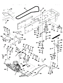 Drive parts for Craftsman Front-Engine Lawn Tractor 917258535 from AppliancePartsPros.com