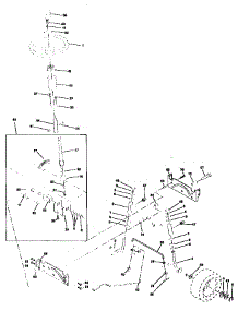 Steering Assembly parts for Craftsman Front-Engine Lawn Tractor 917258535 from AppliancePartsPros.com