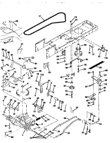 Drive parts for Craftsman Front-Engine Lawn Tractor 917258540 from AppliancePartsPros.com