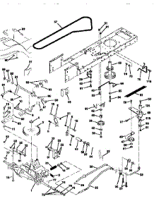 Drive parts for Craftsman Front-Engine Lawn Tractor 917258544 from AppliancePartsPros.com