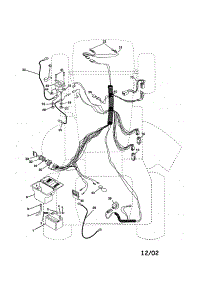 Electrical parts for Craftsman Front-Engine Lawn Tractor 917258552 from AppliancePartsPros.com