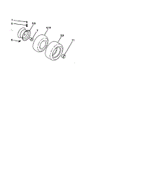 Wheels And Tires parts for Craftsman Front-Engine Lawn Tractor 917258552 from AppliancePartsPros.com