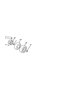 Wheels And Tires parts for Craftsman Front-Engine Lawn Tractor 917258553 from AppliancePartsPros.com