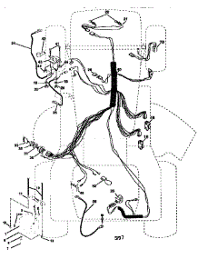 Electrical parts for Craftsman Front-Engine Lawn Tractor 917258563 from AppliancePartsPros.com