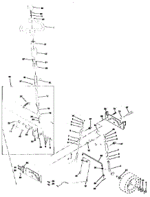 Steering Assembly parts for Craftsman Front-Engine Lawn Tractor 917258564 from AppliancePartsPros.com