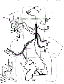Electrical parts for Craftsman Front-Engine Lawn Tractor 917258572 from AppliancePartsPros.com
