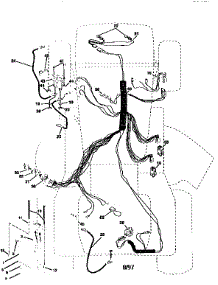 Electrical parts for Craftsman Front-Engine Lawn Tractor 917258573 from AppliancePartsPros.com