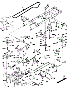 Drive parts for Craftsman Front-Engine Lawn Tractor 917258573 from AppliancePartsPros.com