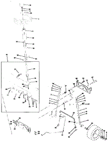 Steering Assembly parts for Craftsman Front-Engine Lawn Tractor 917258573 from AppliancePartsPros.com