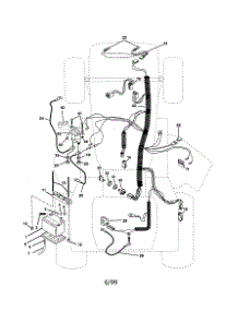 Electrical parts for Craftsman Front-Engine Lawn Tractor 917258581 from AppliancePartsPros.com