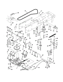 Drive parts for Craftsman Front-Engine Lawn Tractor 917258581 from AppliancePartsPros.com