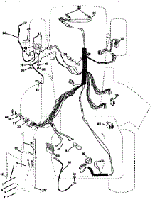 Electrical parts for Craftsman Front-Engine Lawn Tractor 917258592 from AppliancePartsPros.com
