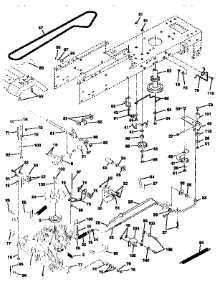 Drive parts for Craftsman Front-Engine Lawn Tractor 917258592 from AppliancePartsPros.com