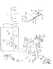Steering Assembly parts for Craftsman Front-Engine Lawn Tractor 917258592 from AppliancePartsPros.com