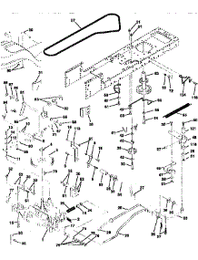 Drive parts for Craftsman Front-Engine Lawn Tractor 917258660 from AppliancePartsPros.com