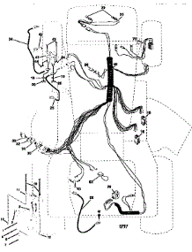 Electrical parts for Craftsman Front-Engine Lawn Tractor 917258662 from AppliancePartsPros.com