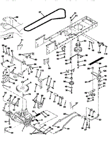 Drive parts for Craftsman Front-Engine Lawn Tractor 917258663 from AppliancePartsPros.com