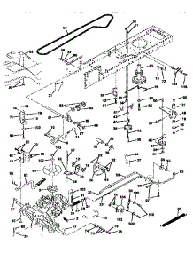 Drive parts for Craftsman Front-Engine Lawn Tractor 917258670 from AppliancePartsPros.com