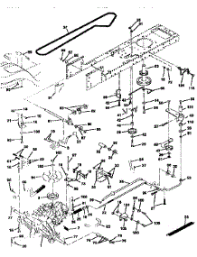 Drive parts for Craftsman Front-Engine Lawn Tractor 917258672 from AppliancePartsPros.com