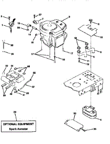 Engine parts for Craftsman Front-Engine Lawn Tractor 917258673 from AppliancePartsPros.com