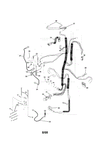 Electrical parts for Craftsman Front-Engine Lawn Tractor 917258680 from AppliancePartsPros.com