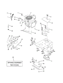 Engine parts for Craftsman Front-Engine Lawn Tractor 917258680 from AppliancePartsPros.com