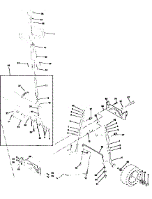 Steering Assembly parts for Craftsman Front-Engine Lawn Tractor 917258682 from AppliancePartsPros.com