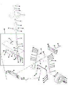 Steering Assembly parts for Craftsman Front-Engine Lawn Tractor 917258684 from AppliancePartsPros.com