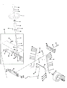 Steering Assembly parts for Craftsman Front-Engine Lawn Tractor 917258685 from AppliancePartsPros.com