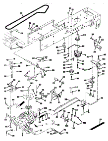Drive parts for Craftsman Front-Engine Lawn Tractor 917258692 from AppliancePartsPros.com