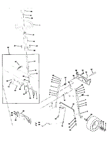 Steering Assembly parts for Craftsman Front-Engine Lawn Tractor 917258692 from AppliancePartsPros.com