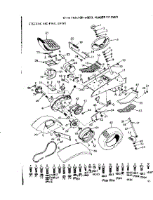 16 Garden Tractor / Steering And Final Drive parts for Craftsman Front-Engine Lawn Tractor 91725873 from AppliancePartsPros.com